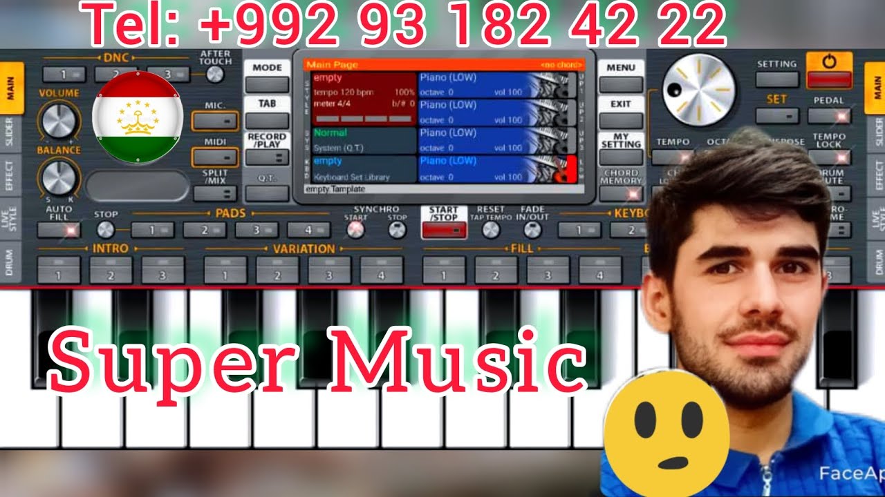 новый музыка ( Ямахаи тоҷики барои телефон) орг 23 