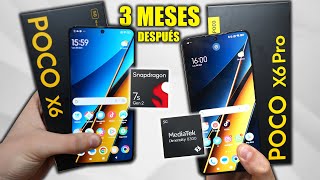 POCO X6 y X6 PRO | La CRUDA VERDAD 3 meses después