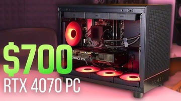 Building a $700 RTX 4070 Gaming PC