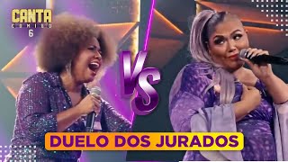 Duelo de Jurados: Alma Thomas e Thalita Pertuzatti se enfrentam no ‘duelo das divas’