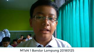 MTsN 1 Bandar Lampung 2018012510