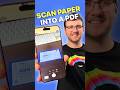 Scan Any Document into your iPhone