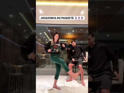 JOGADINHA DO PAQUETÁ 🕺🏻🕺🏻🕺🏻 #lucaspaqueta #paqueta #flamengo#dancinha #viral #shorts