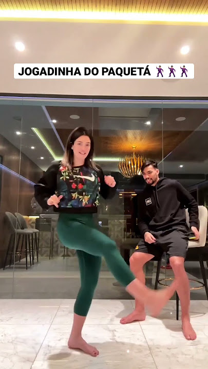 JOGADINHA DO PAQUETÁ 🕺🏻🕺🏻🕺🏻 #lucaspaqueta #paqueta #flamengo#dancinha #viral #shorts