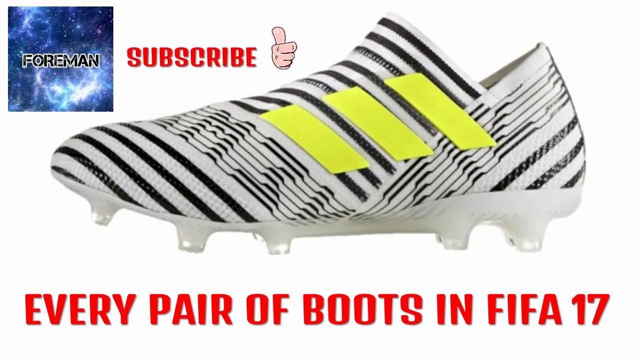 EVERY PAIR OF BOOTS IN FIFA 17