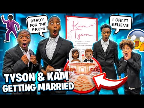 WE WENT GOT FITTED FOR OUR SUITS😱 & TYSON AND KAM IS GETTING MARRIED AFTER PROM!!💍👰🏽