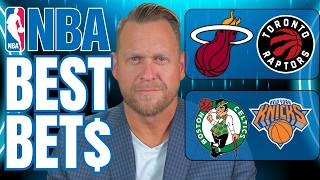 Thursday NBA BEST Bets! Celtics vs Knicks | Heat vs Raptors | BEST NBA Predictions Today