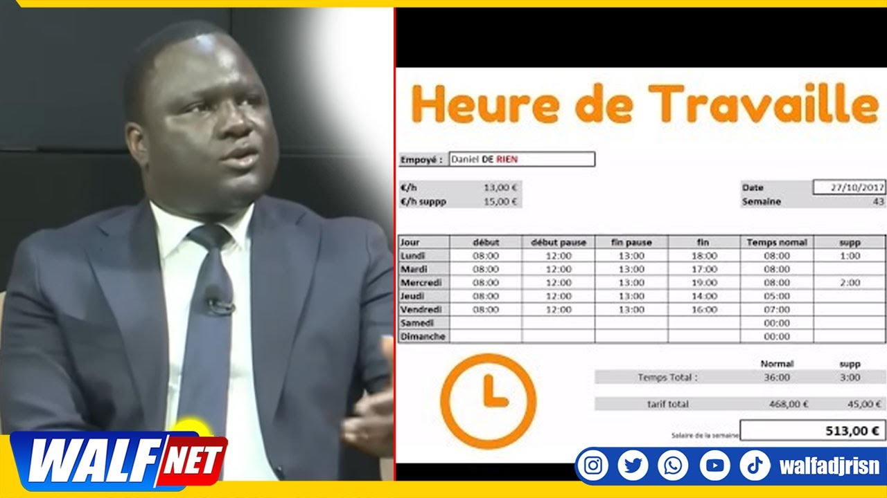 Déthié Fall clôt le débat sur les heures de travail a partir de 6H "ligueye moy développer réw...."
