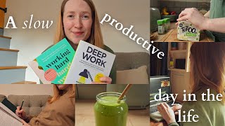 Slow Productivity  How I plan my life