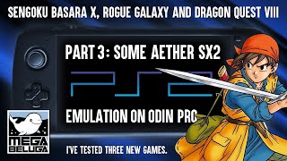 AetherSX2 PS2 Emulation on AYN Odin - 3 New Games
