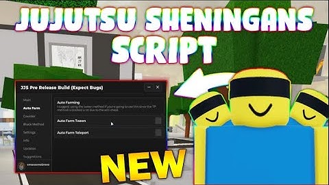 *NEW* Jujutsu Shenanigans Script (PASTEBIN 2024) (AUTOFARM PLAYERS, NO STUN, ANTI AFK, OP ABBILITIE)