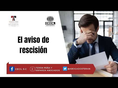 ¿Qué Es El Aviso De Terminación De Empleo?