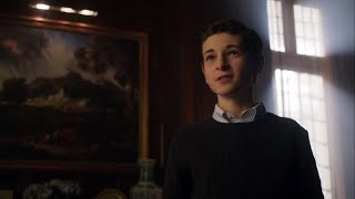 37. Gotham (s1e20). Bruce and Selina meet under a bridge./Bruce prepares to attend the Charity Ball.