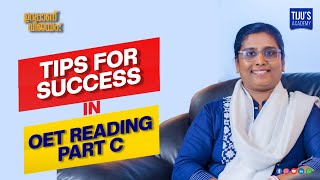 ✅Tips for Success in OET Reading Part C | Tiju's Academy