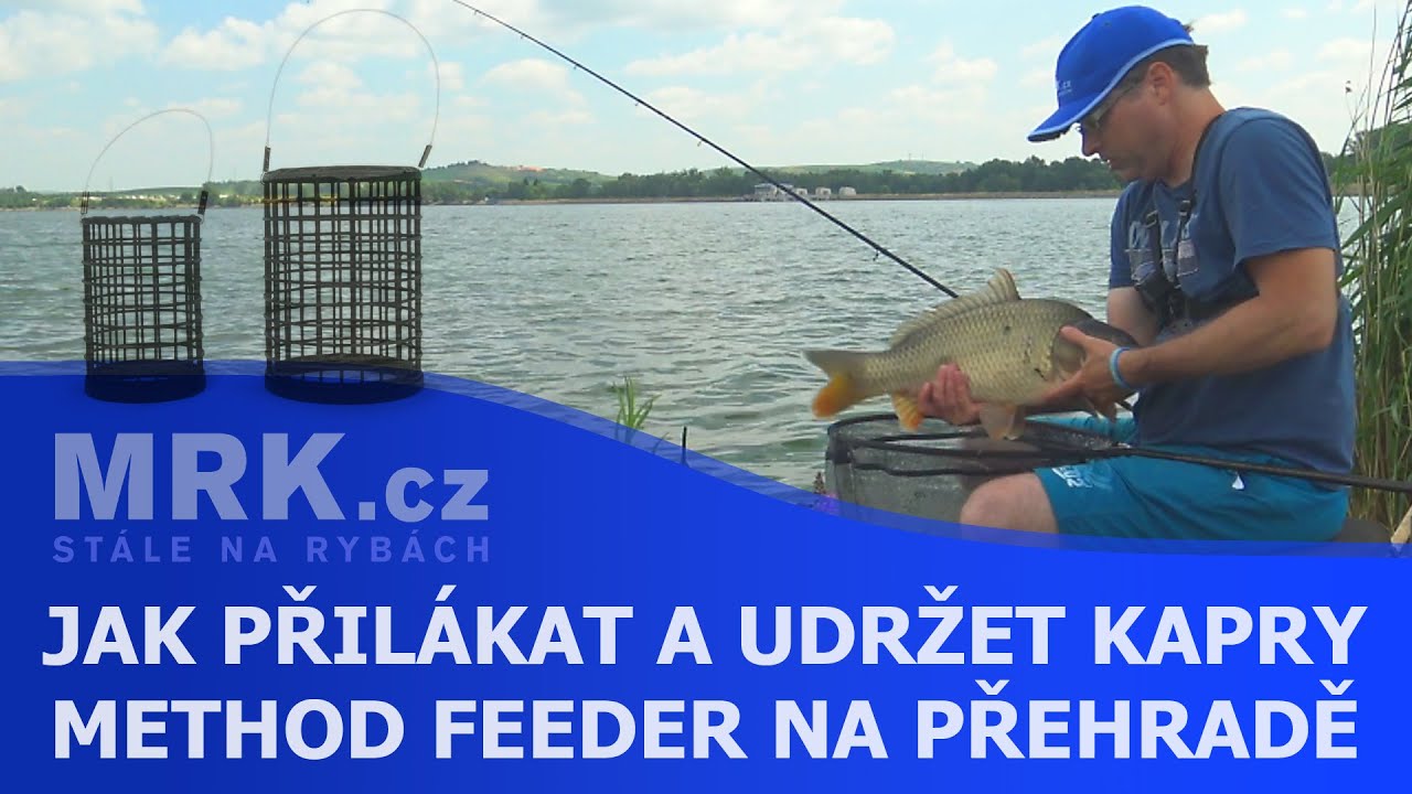 Jak přilákat a udržet kapry - method feeder na přehradě