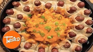 How To Make A Chili Dog Ring | Party Ring Recipes | Twisted