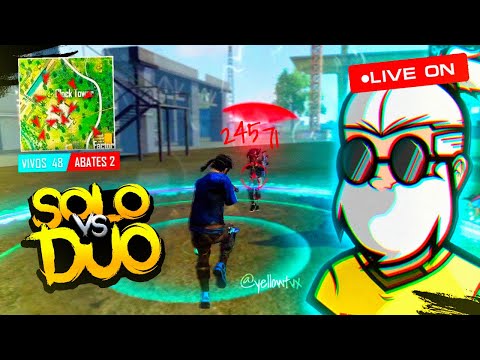 💛FREEFIRE AO VIVO  💛TESTANDO NOVO EMULADOR!!!  💛 FREE FIRE EMULADOR 💛 LIVE ON!