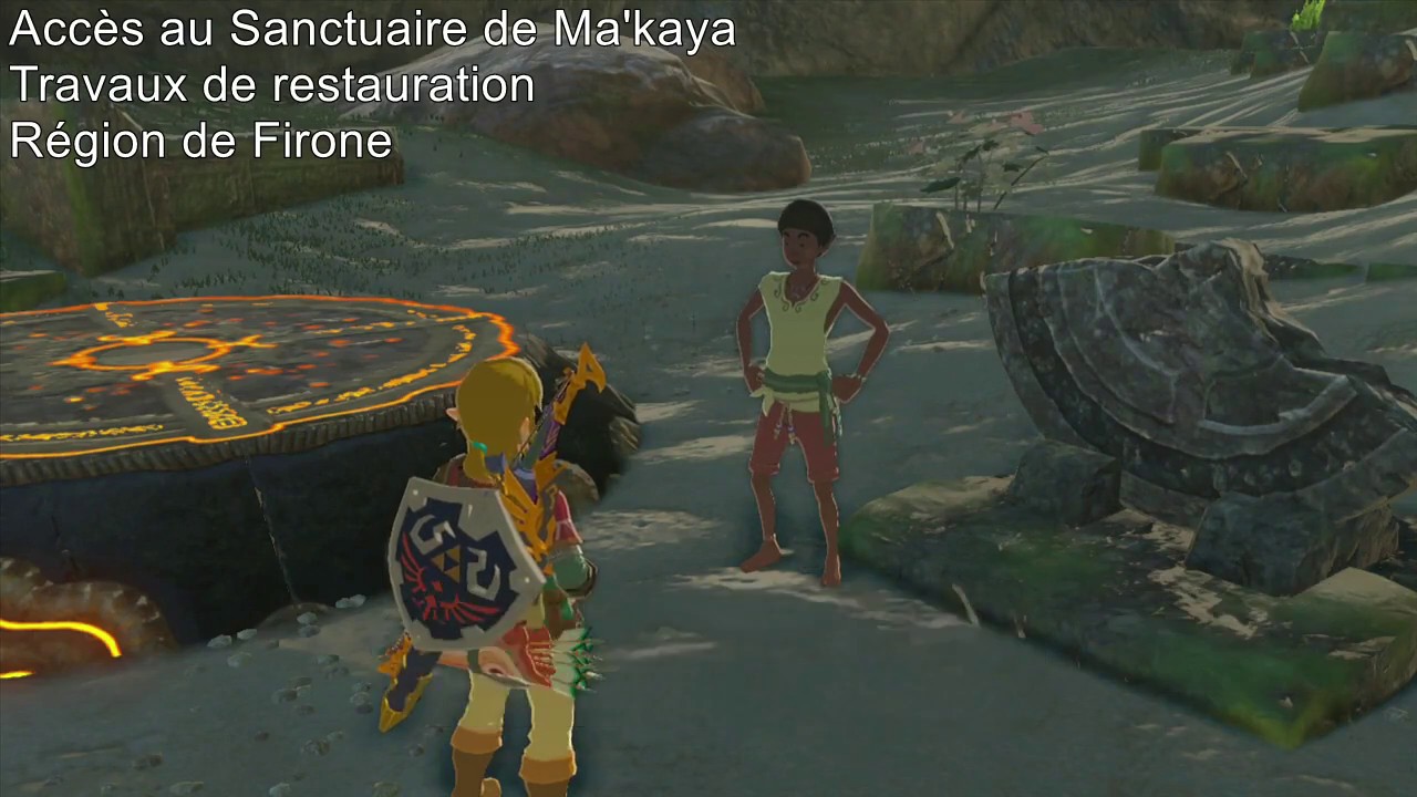 Zelda Breath Of The Wild Travaux De Restauration