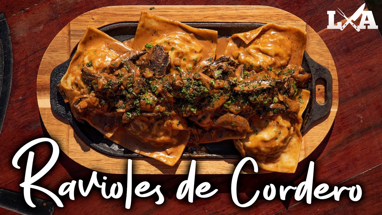 Ravioles Caseros de Cordero Ahumado | Receta de Locos X el Asado
