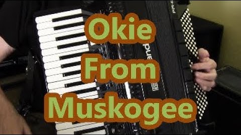 Roland 4x accordion, Okie From Muskogee, Dale Mathis Accordion