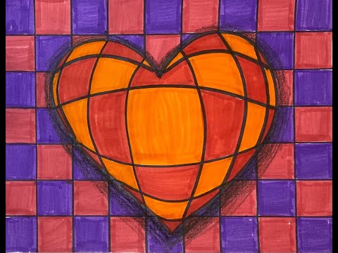 Optical Illusion Heart