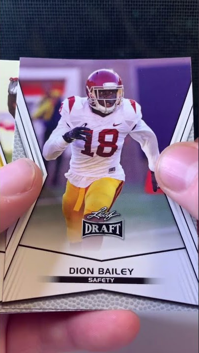 Pack Rip 2014 Leaf Draft Football 🏈 Aaron Donald Rookie!!! 🐏