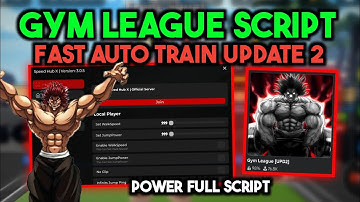 Gym League Script Hack UPDATE 2 SUPER OP GUI AUTO TRAIN/CLICK | ArceusX Executer
