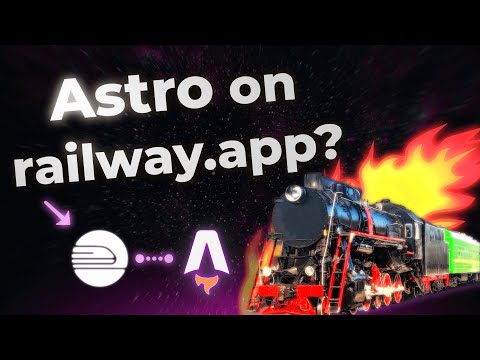 Astro 3.0: how to deploy on Railway | Gui Bibeau