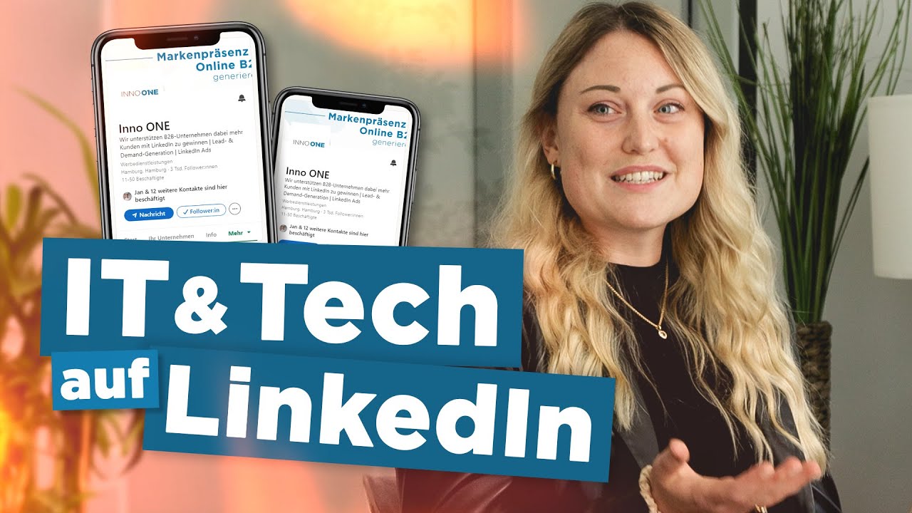 Linkdin R Tech Authentische LinkedIn Ads für B2B IT & Tech - YouTube