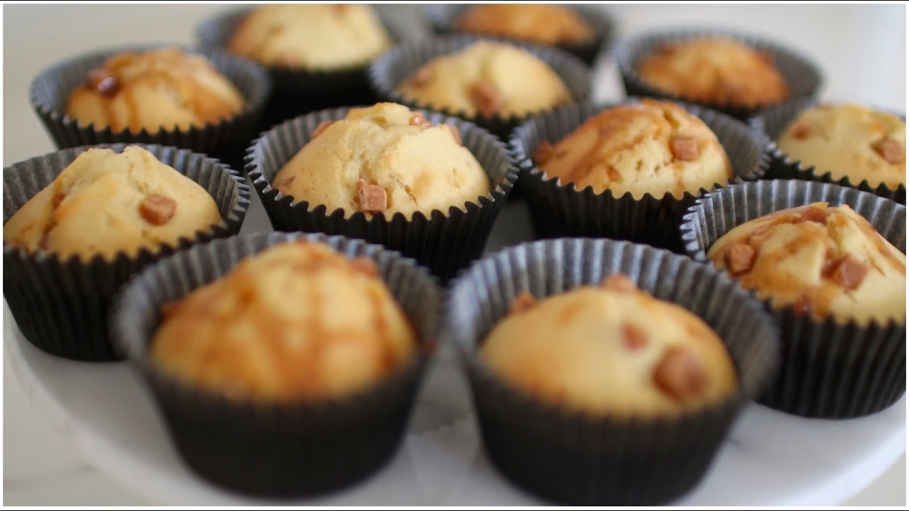 MUFFINS VANILLE CARAMEL | ENJOYCOOKING