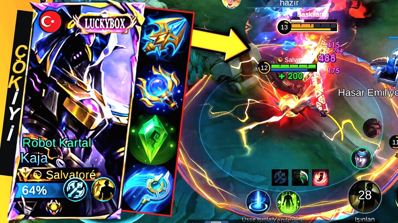 🔥 ÇÜŞ BE KARDEŞİM DEDİRTEN AP KAJA!! | SALVATORE MLBB