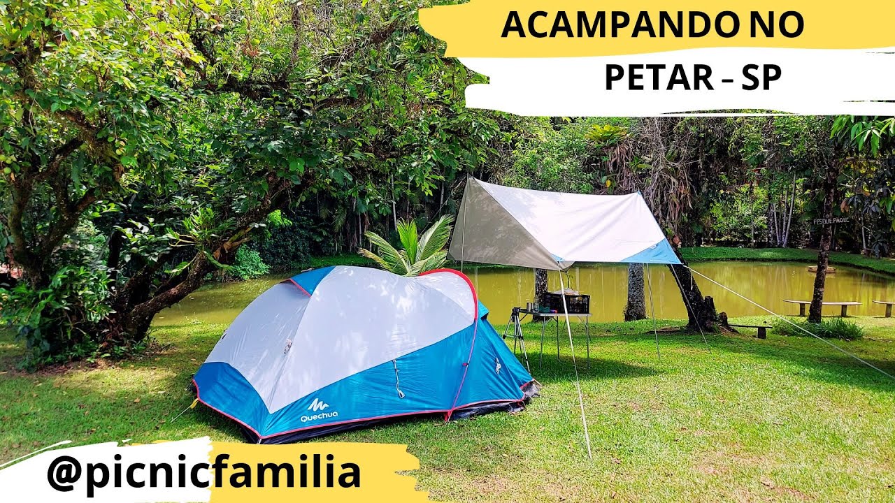 Acampando no Petar /  Núcleo Santana Petar / Caverna do Couto / Cachoeira do Couto