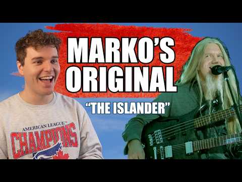 Pro Baritone REACTS to Marko/Nightwish "The Islander"| Vocal Analysis