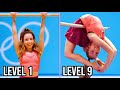 Trying every level of gymnastics