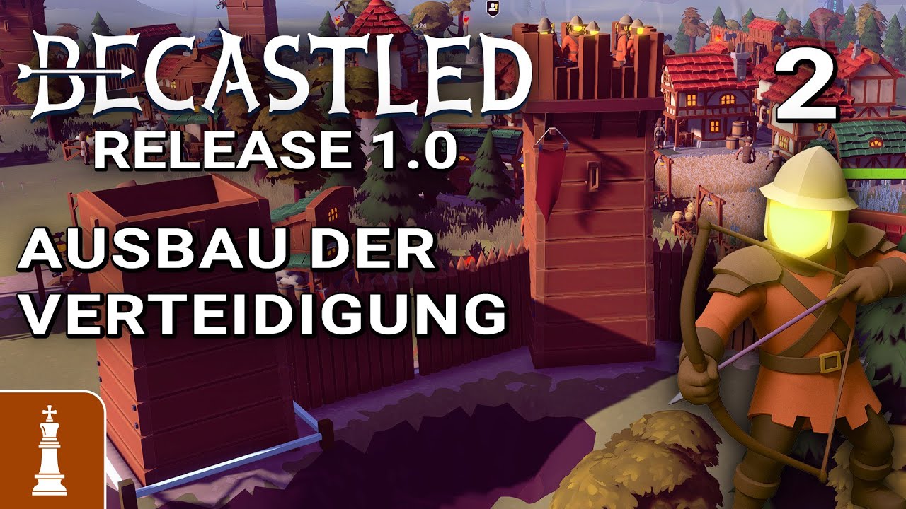 Ausbau der Verteidigung ♚ Let's Play Becastled Release 1.0 #2 [deutsch]