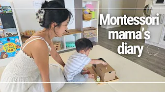 How we Montessori at home | dealing with undesirable behavior, Montessori activity for 1 year olds