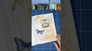 Transformando papel em arte #colagem #artjournal #shorts