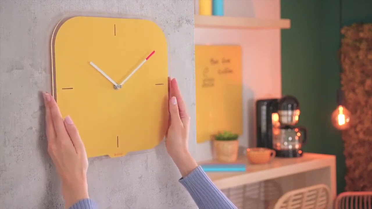 Leitz Cosy vægur 30x30cm i flere farver - JustMore.dk