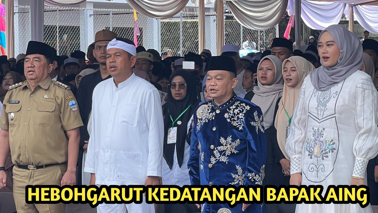 LUAR BIASA‼️BIKIN HEBOH WARGA GARUT KEDATANGAN KDM DI PESANTREN AL JAUHARI ABAH JUJUN