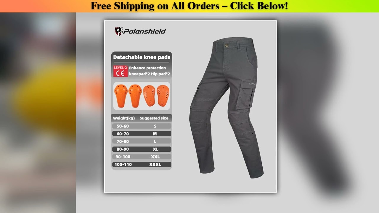 Motorcycle riding pants, anti fall and anti tear, detachable protective equipment,Retro off-road