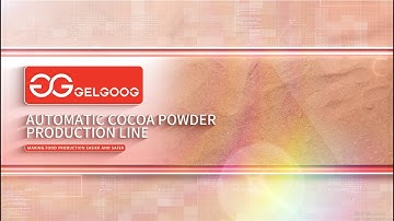 Low Fat Cocoa Powder Manufacturing Process - Cocoa Bean Processing Machine