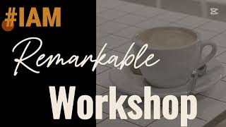 Workshop #IAMremarkable | SERBIAN QA HUB | TRAILER
