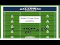 Football Plays Bubble Screens &amp; RPO&#39;s