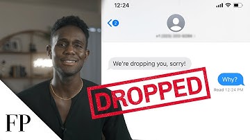 I got dropped by my modeling agency.