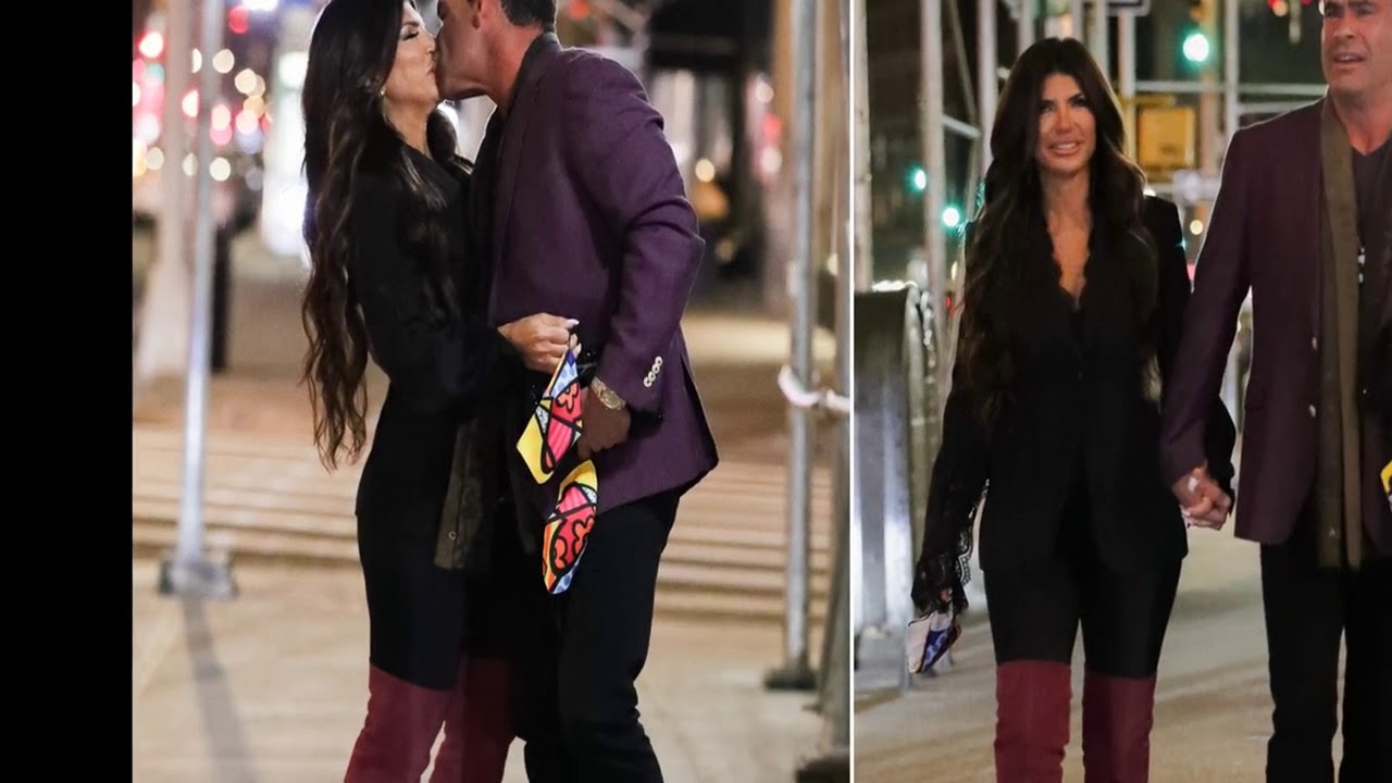 Teresa Giudice kisses boyfriend Luis ‘Louie’ Ruelas during NYC date