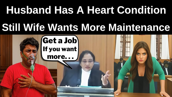 Husband has a heart condition, still wife wants more maintenance | Judge Shocked #law #divorce
