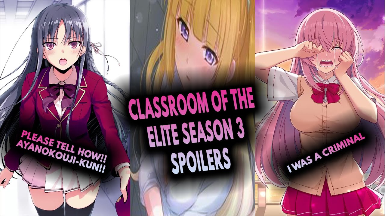 anime classroom of the elite temporada 3｜TikTok Search