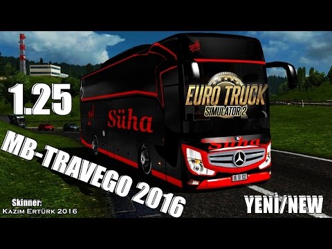 ETS2-MB-TRAVEGO 2016 SÜHA TURİZM SİYAH İNCİM İLE SEFER