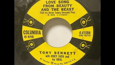 Tony Bennett with Ray Ellis and His Orch. - Love Song From Beauty And The Beast（1957）