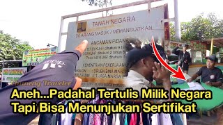 Aneh...Padahal Tertulis Tanah Milik Negara,Tapi Bisa Menunjukan Sertifikat || Normalisasi Kali Wadas